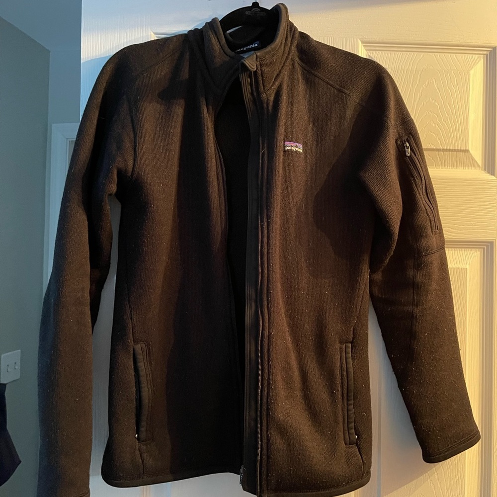 Black Patagonia zip up